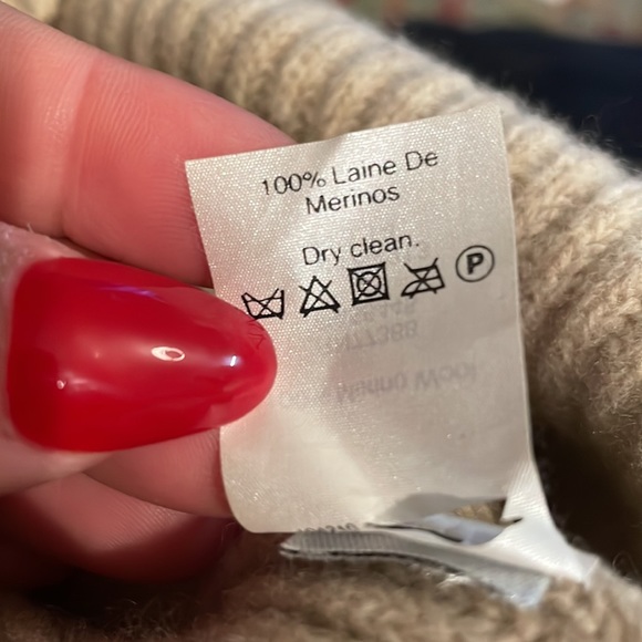 Madewell Rib Knit Turtleneck Wool Sweater Dress - Picture 7 of 8